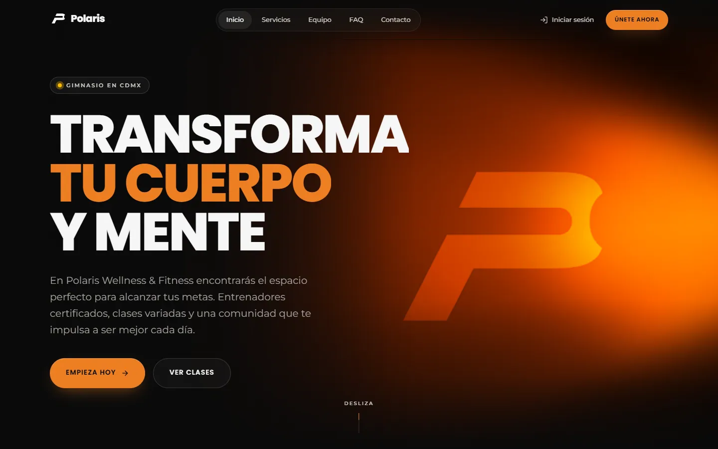 Polaris home page